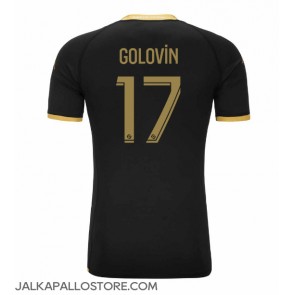 AS Monaco Aleksandr Golovin #17 Vieraspaita 2023-24 Lyhythihainen
